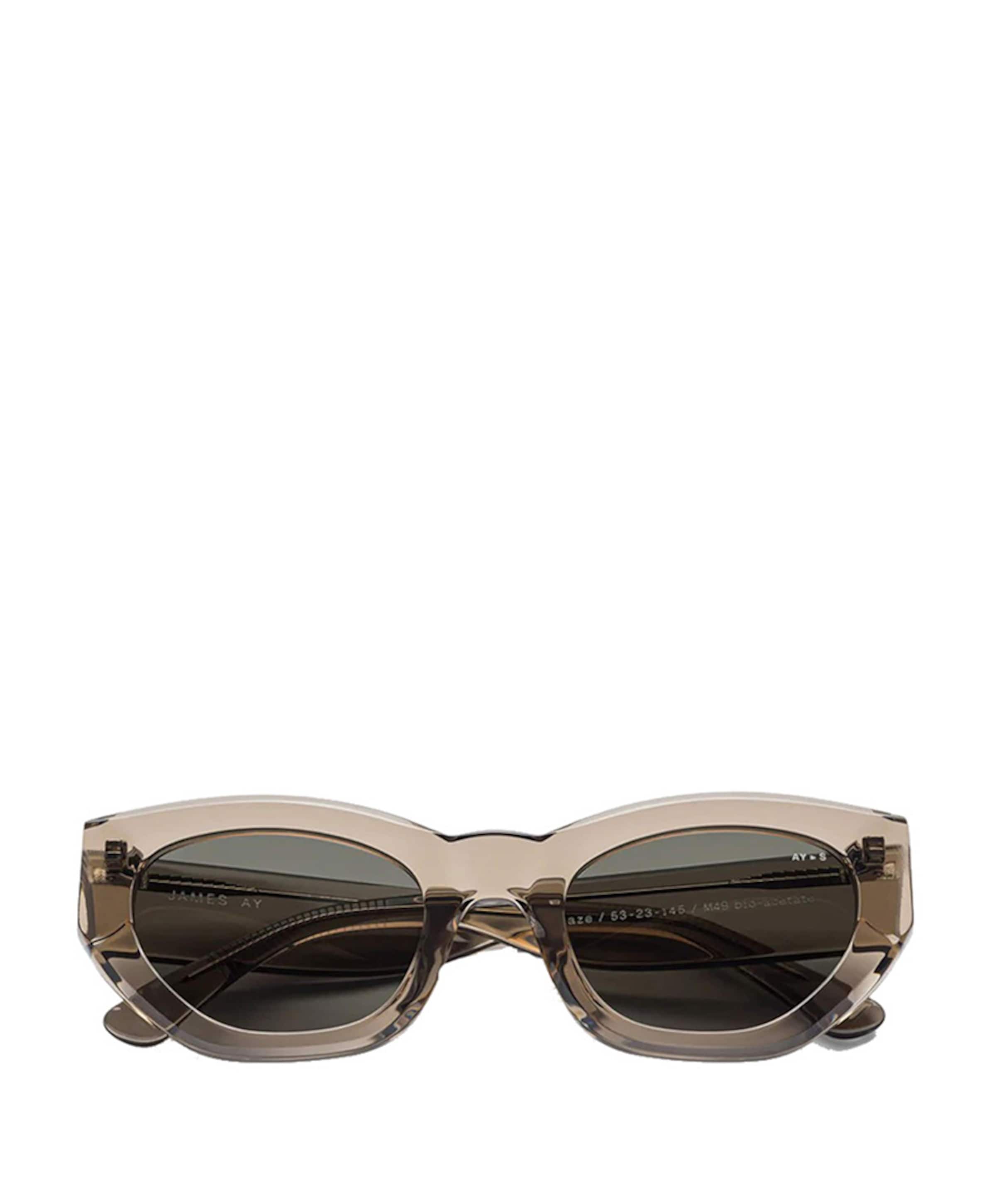 AY Studios Heren zonnebril beige