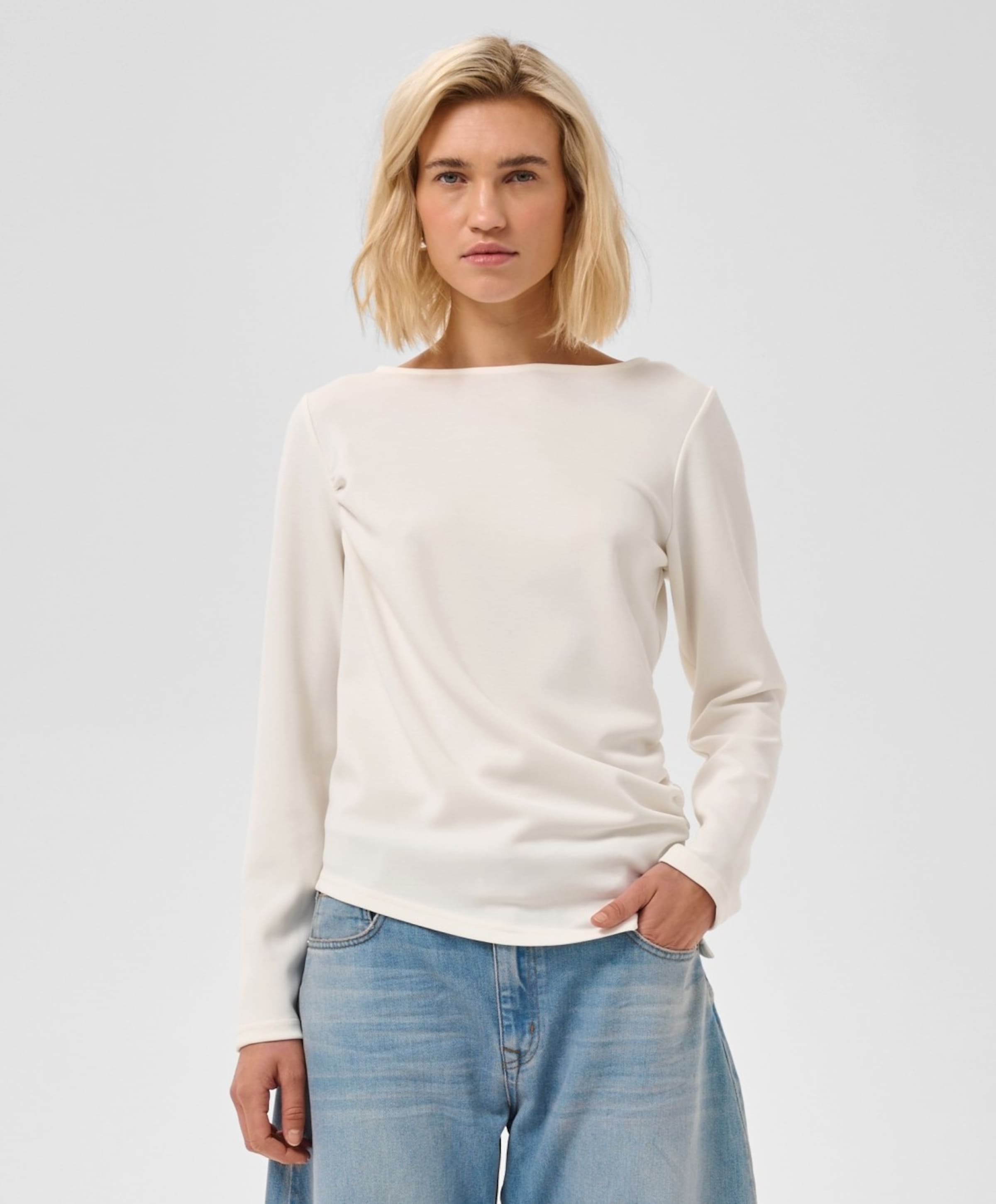 My Essential Wardrobe Dames longsleeve ecru