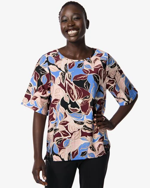 t-shirt Lara pour femmes  bleu