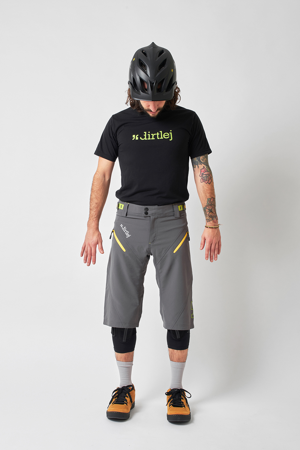 Dirtlej Trailscout Sommer MTB Shorts Grå