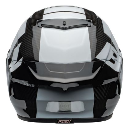 Casque Bell RACE STAR DLX FLEX - OFFSET - Noir / Blanc