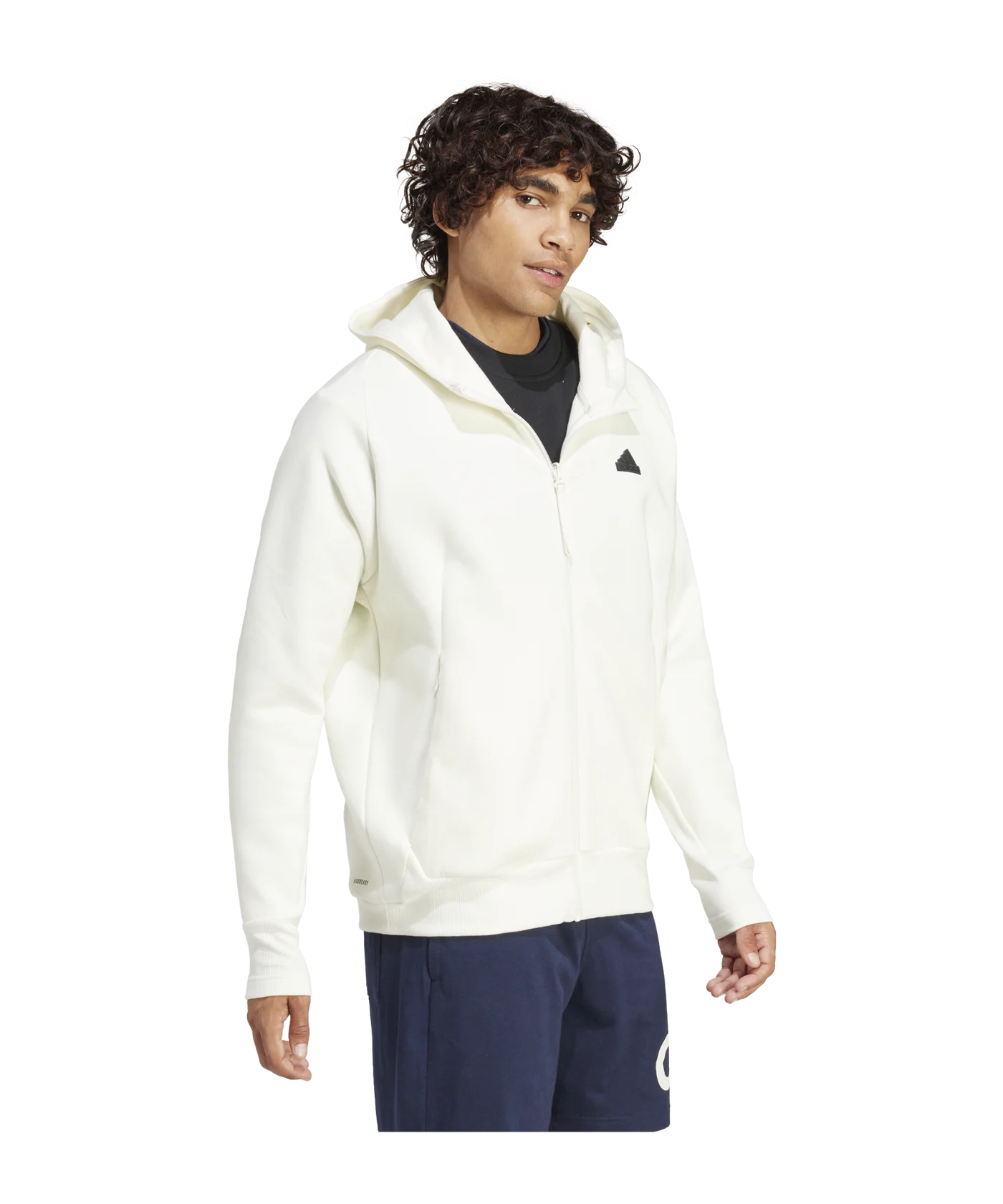 adidas Z.N.E. Premium Kapuzenjacke Weiss