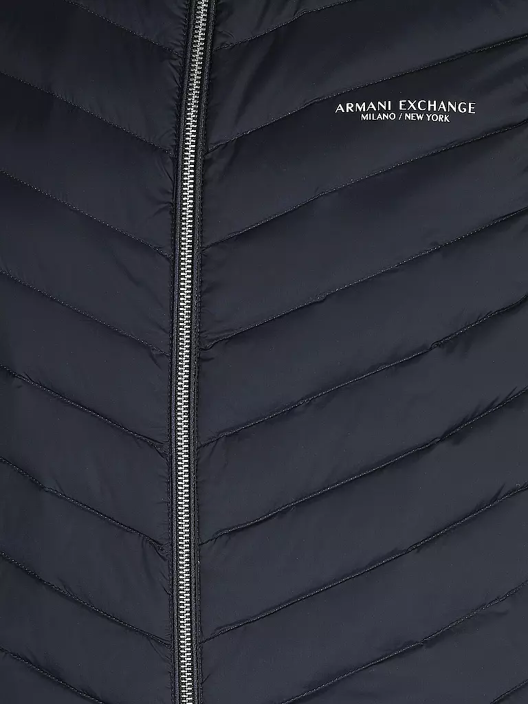ARMANI EXCHANGE Daunensteppgilet blau