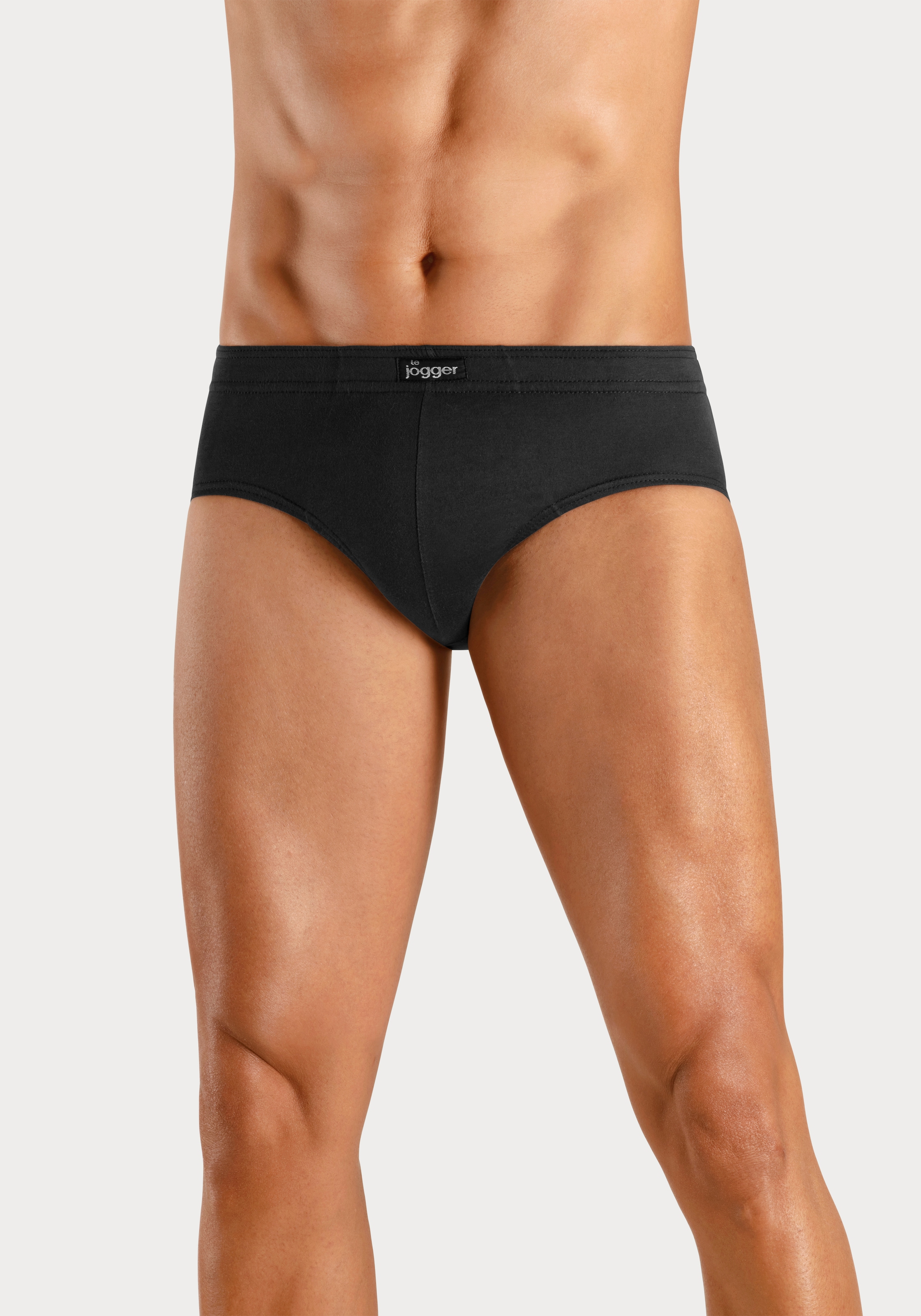 le jogger® Slip Packung, 4 Stk. tlg., aus angenehm weicher Baumwoll-Qualität