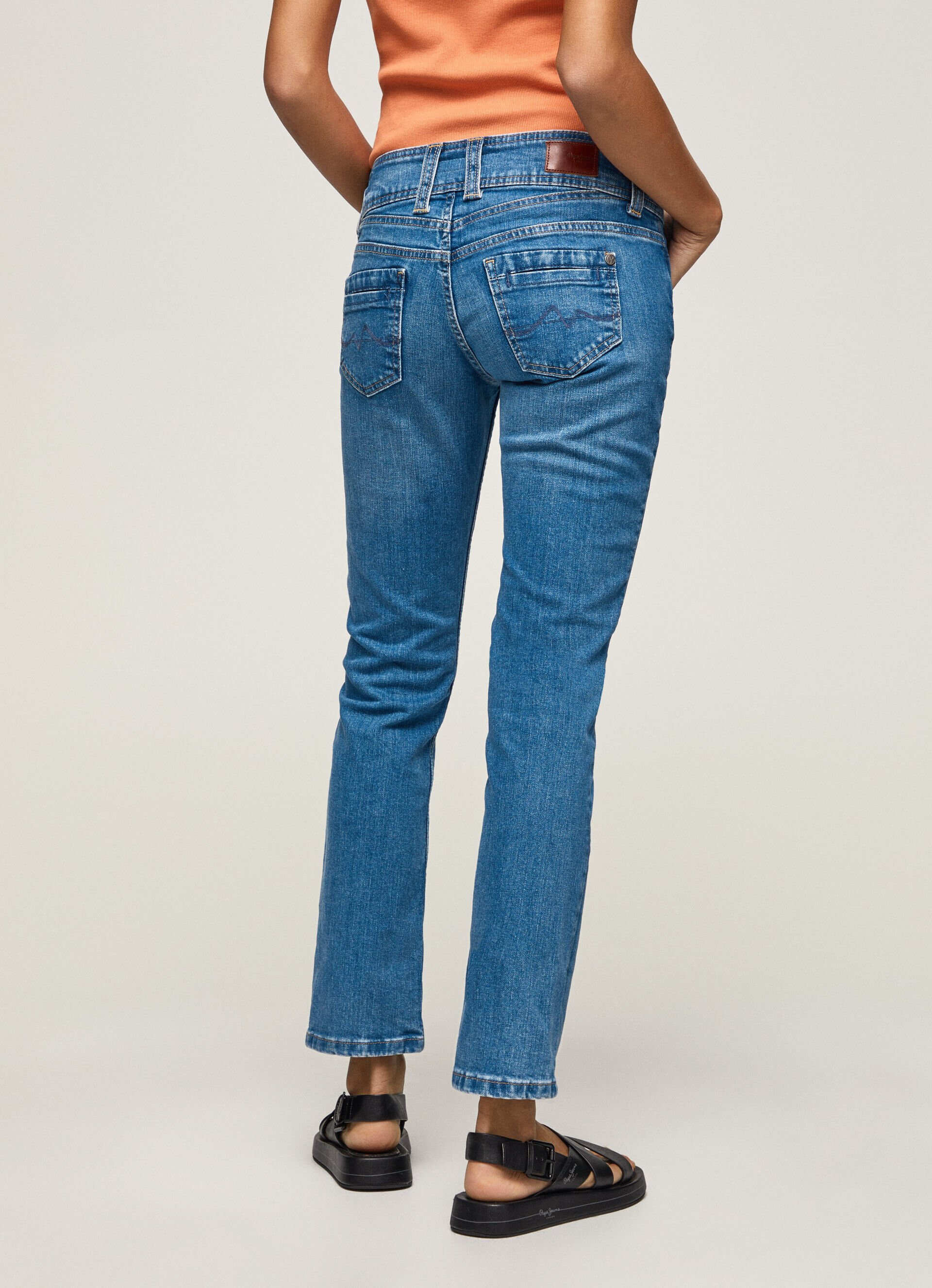 CALÇA JEANS GEN FIT REGULAR CINTURA MÉDIA - jeans