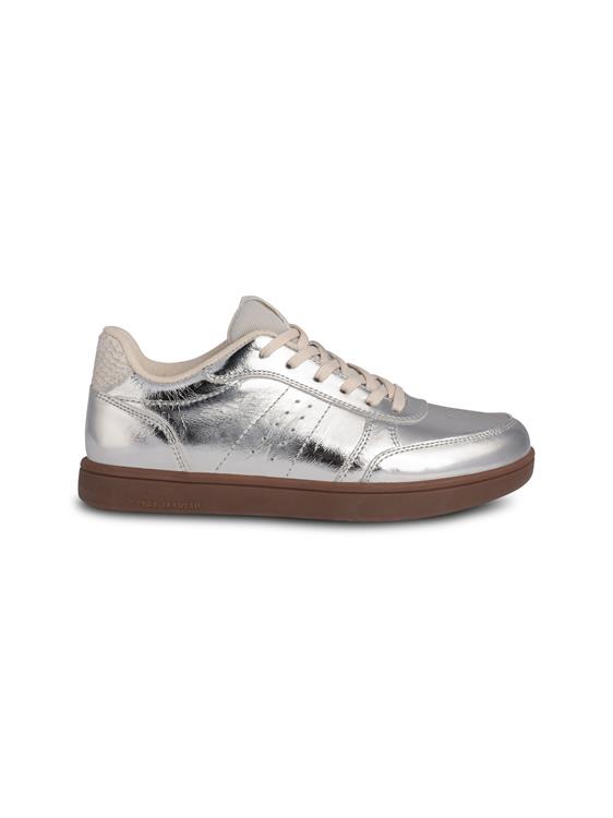 Woden Bjork Leather Zilver