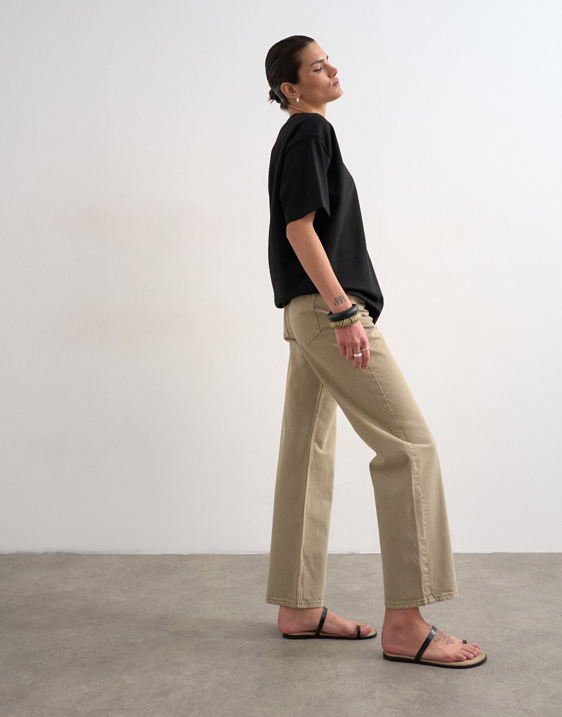 TSEMBER Low rise Wide leg fit Jeans
