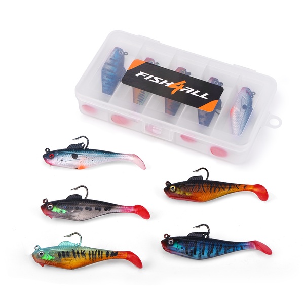 Fish4All Tricker Swimbait Box 8.5cm 10g (5 Pièces)