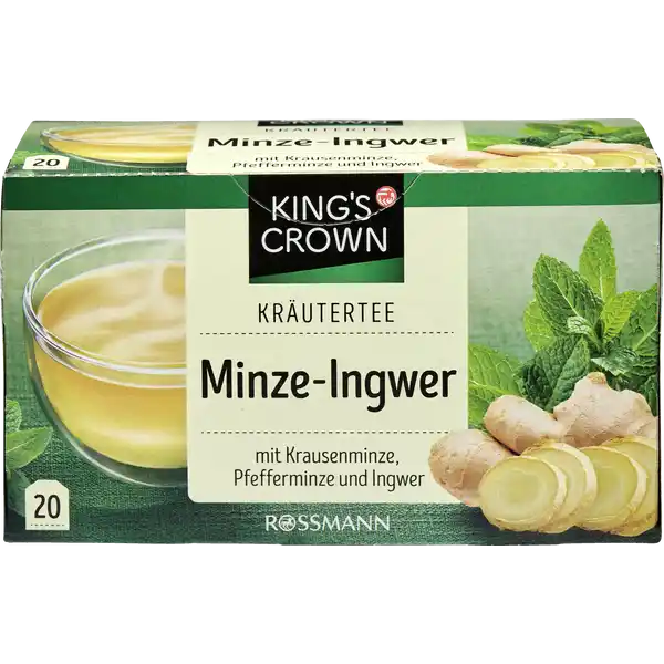 Kräutertee Minze-Ingwer