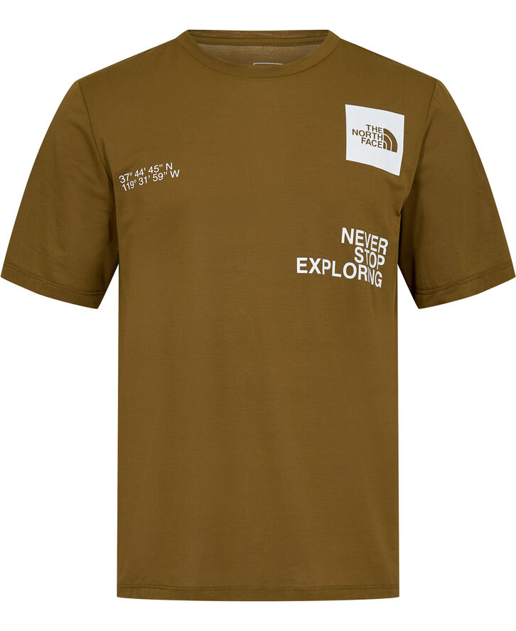 The North Face M GRAPHIC BOXES FOUNDATION SS TEE M Moss green