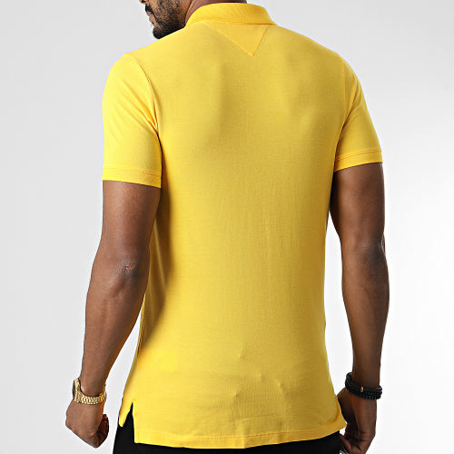 Polo Manches Courtes Slim Placket 5940 Jaune