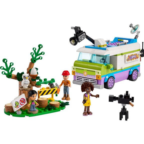 Camion de reportage Lego Friends 41749