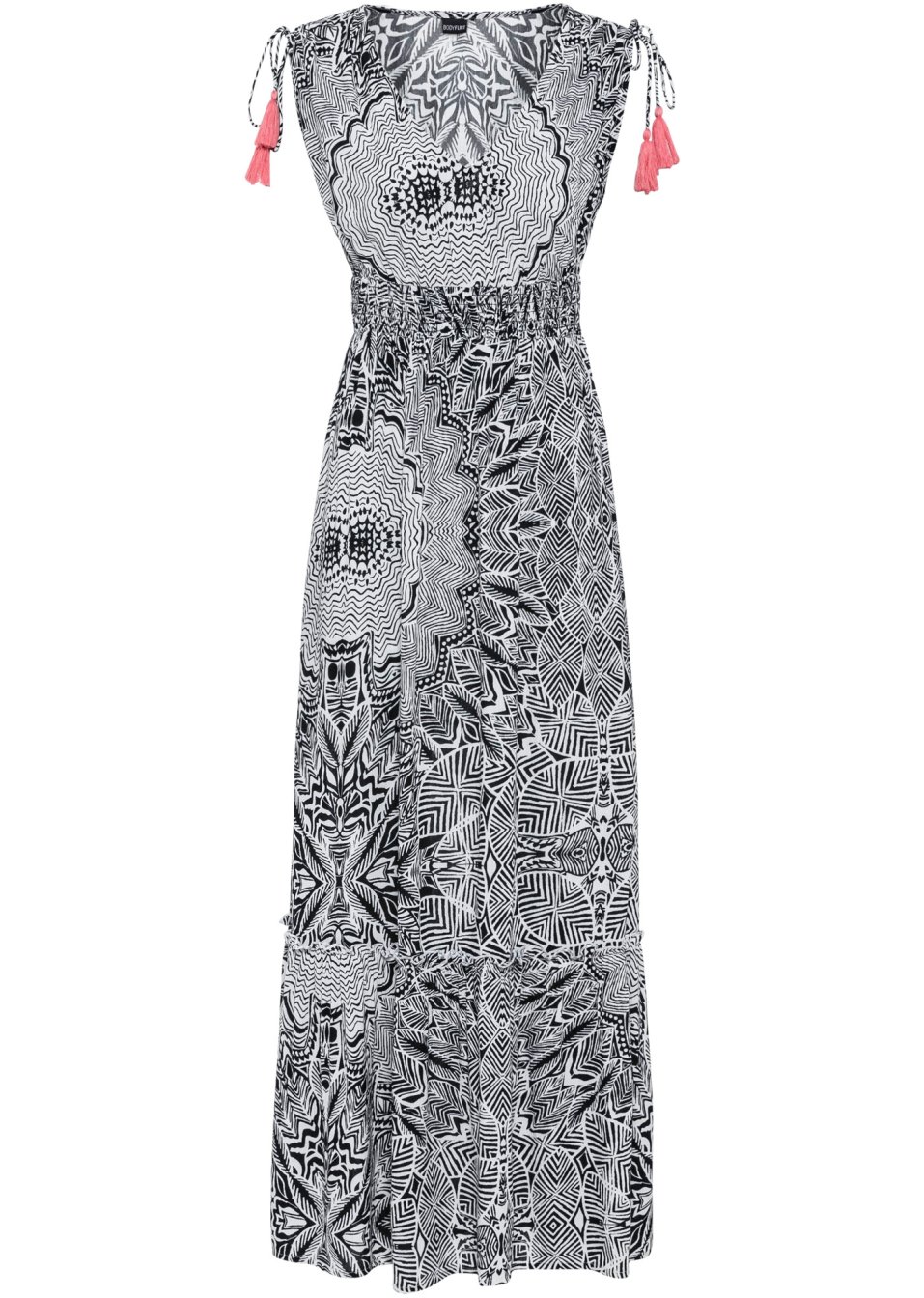 Robe longue imprimée