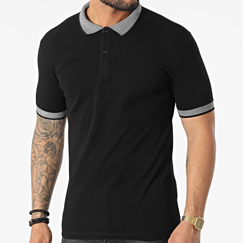 Polo Manches Courtes JP-847 Noir