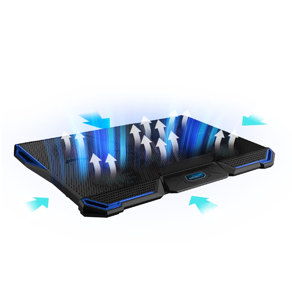 Laptop Kühler blau 41 x 29 cm
