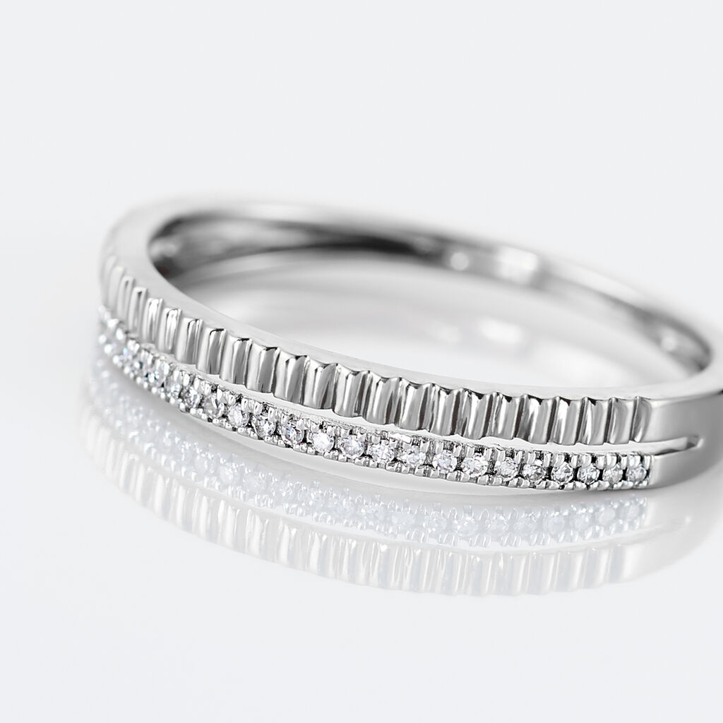Bague Margette Or Blanc Diamant