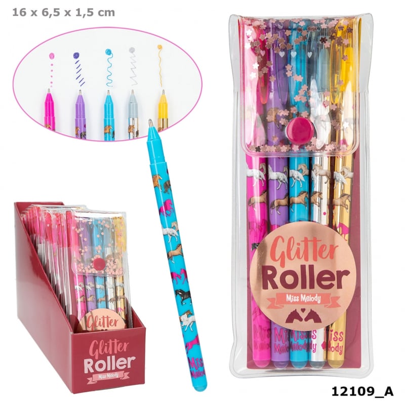 Miss Melody glitter gelpennen