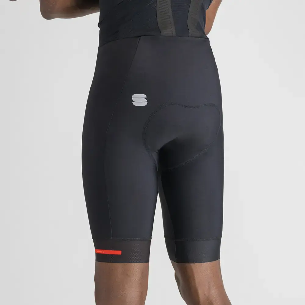 Sportful Fiandre Fietsbroek Kort Zwart Heren