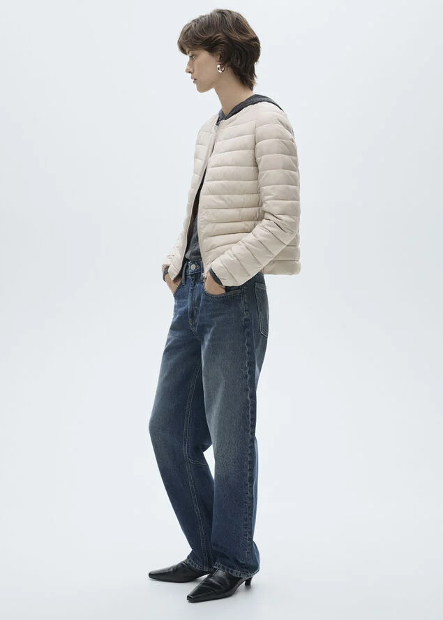 MANGO ANORAK. -- BLANDI Light beige
