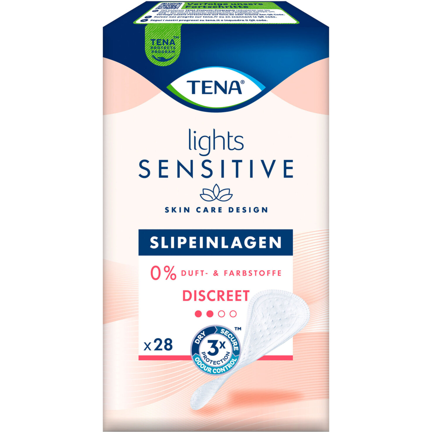 Tena Lights Sensitive discreet Inkontinenz Slipeinlagen 28 Stück