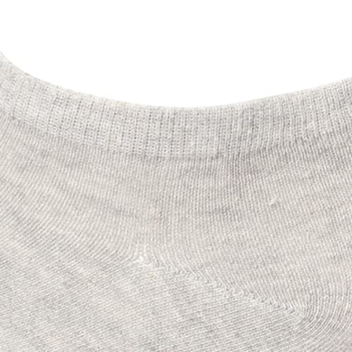 Lot De 5 Paires De Chaussettes Noir Blanc Gris Chiné