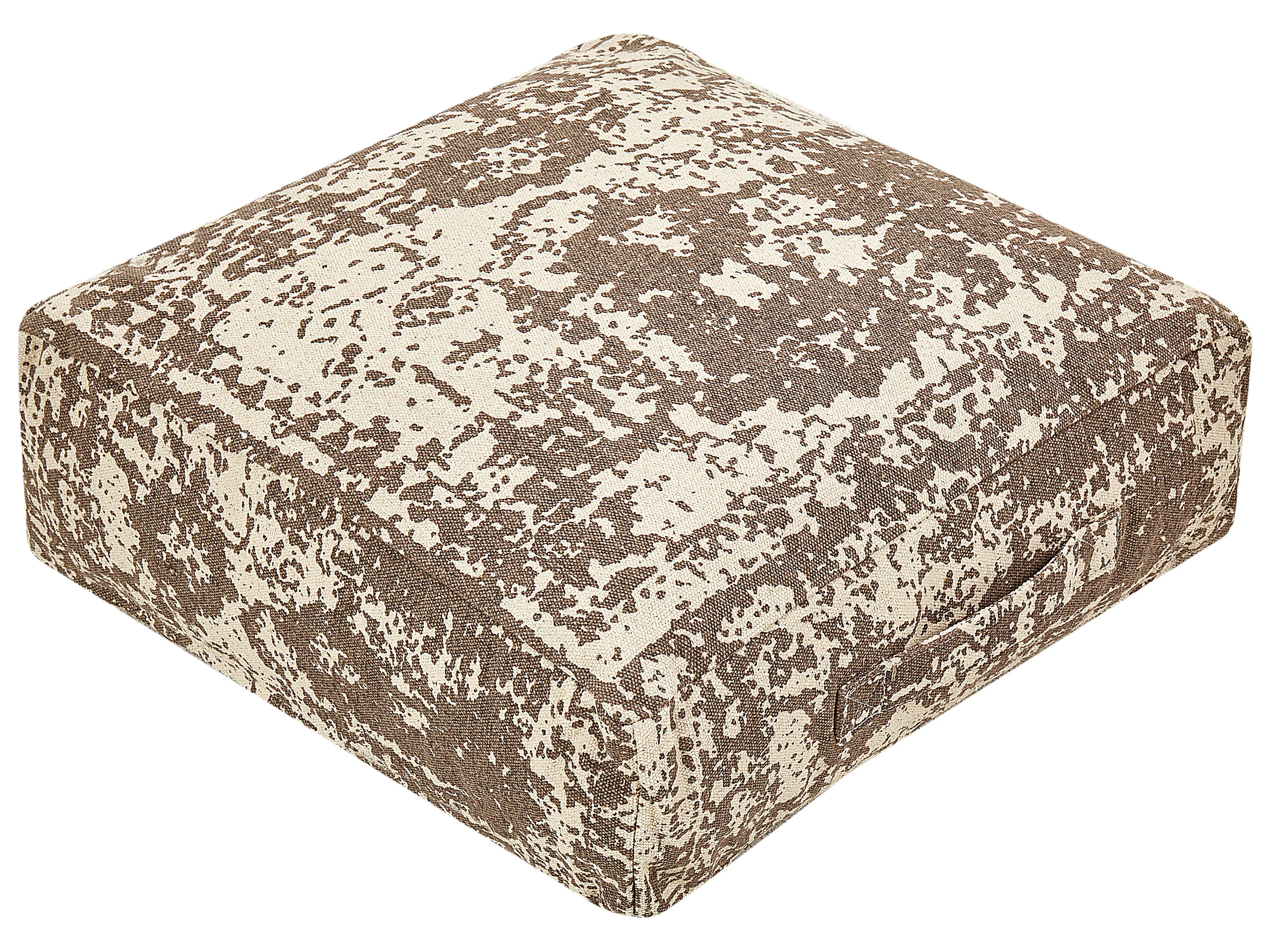Poef SHASA Katoen Beige