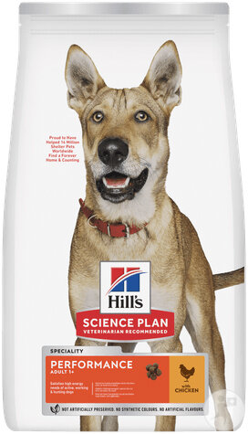 Hill's Science Plan Performance Aliment Chien Adulte Au Poulet 14kg