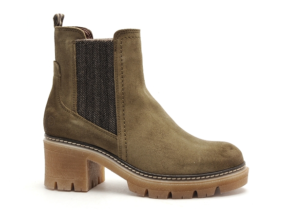 Tamaris boots bottine talons femme 25936 29 kaki