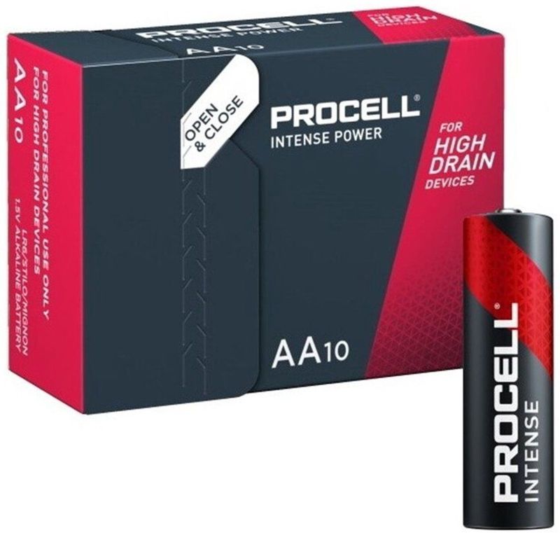Procell Intense Alkaline  AA / LR6 - 10 pack -