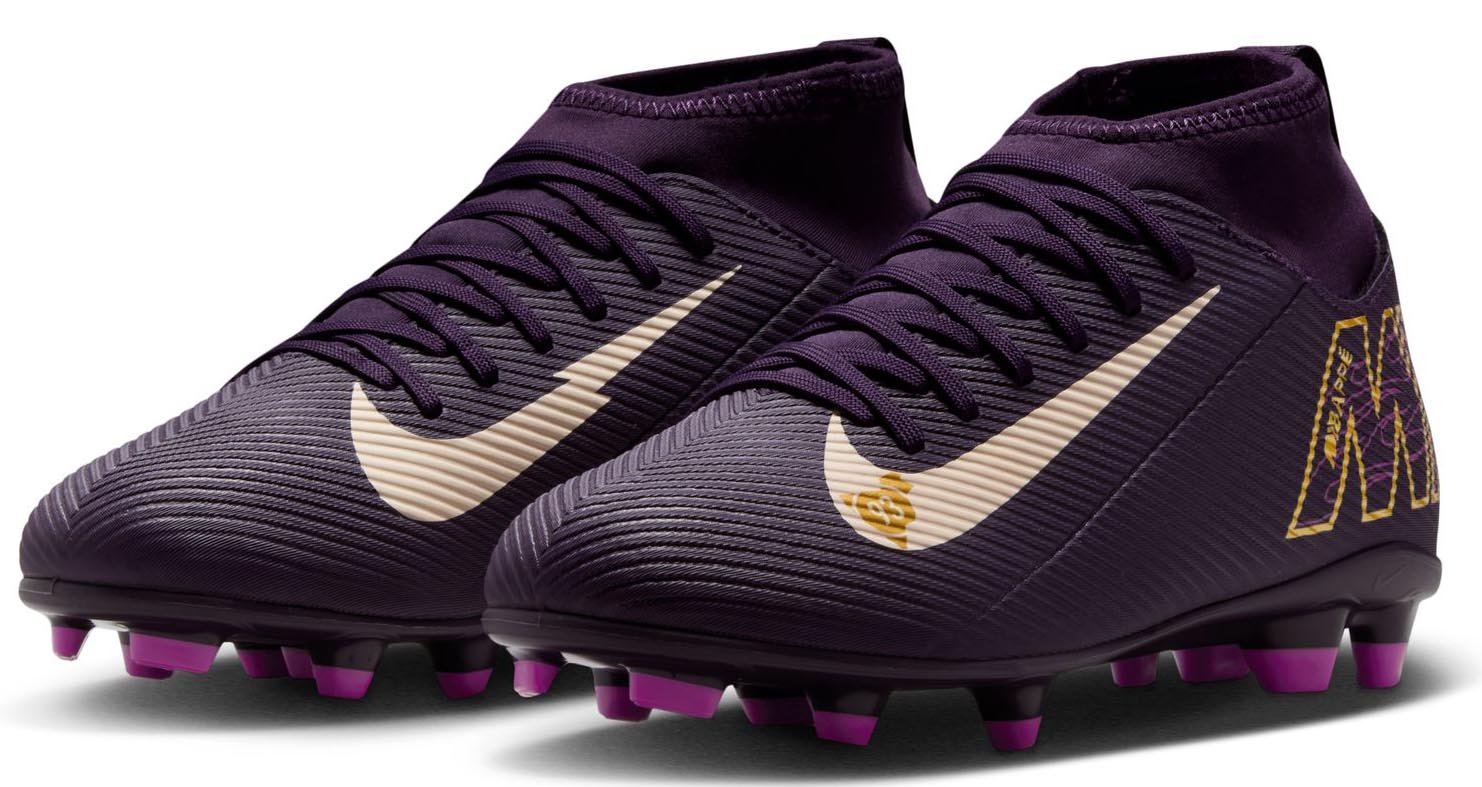 Superfly 10 Club Kylian Mbappé FG/MG Junior 500/Grand Purple/Pale Ivory