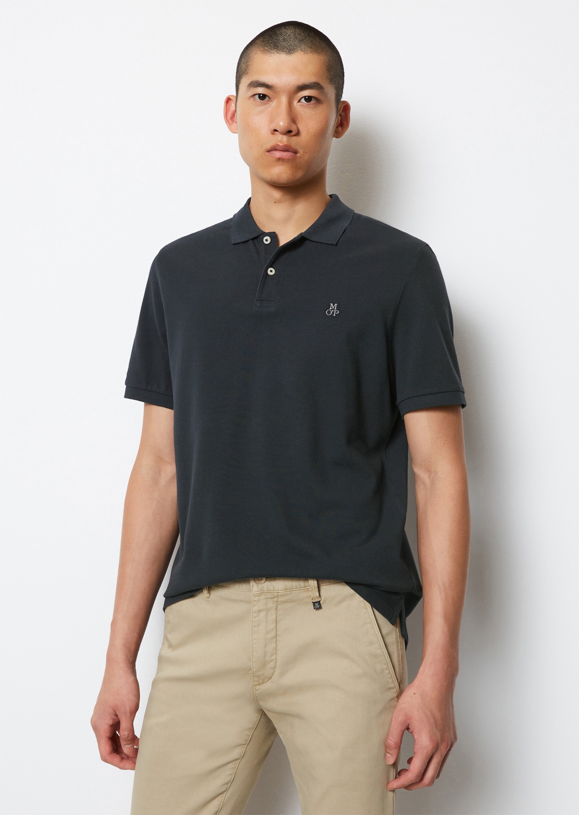 Poloshirt Piqué regular aus reiner Bio-Baumwolle