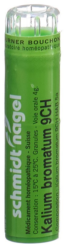 SCHMIDT-NAGEL Kalium bromatum 9 CH<br>4 g, Granulat