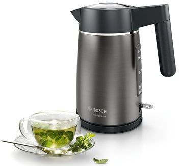 Bosch TWK5P475 - Waterkoker - Grijs - RVS Bodem