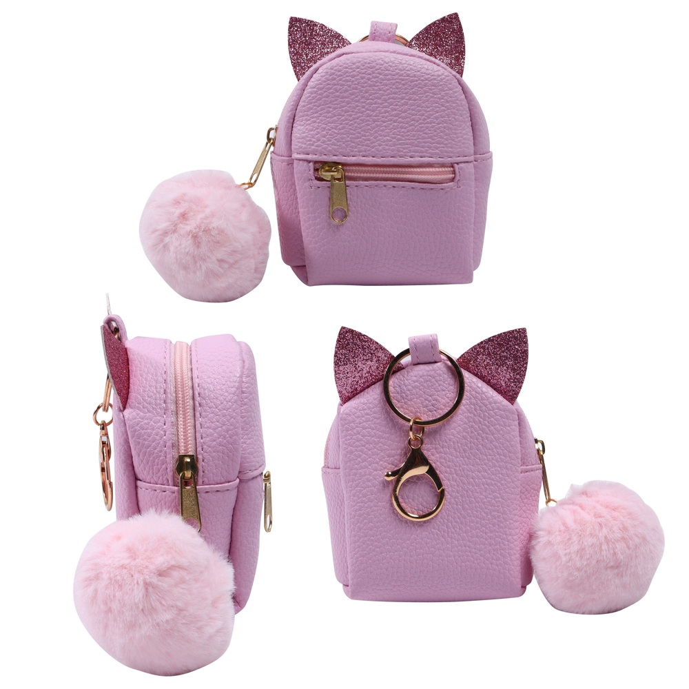 Ich liebe das Design Mini-Rucksack-Schlüsselanhänger-Sortiment