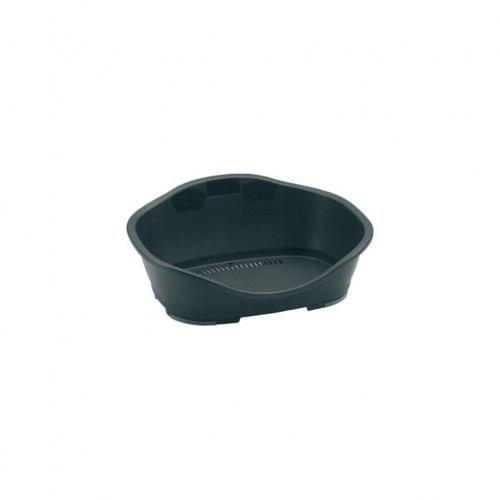 Cesta cinza para cachorro