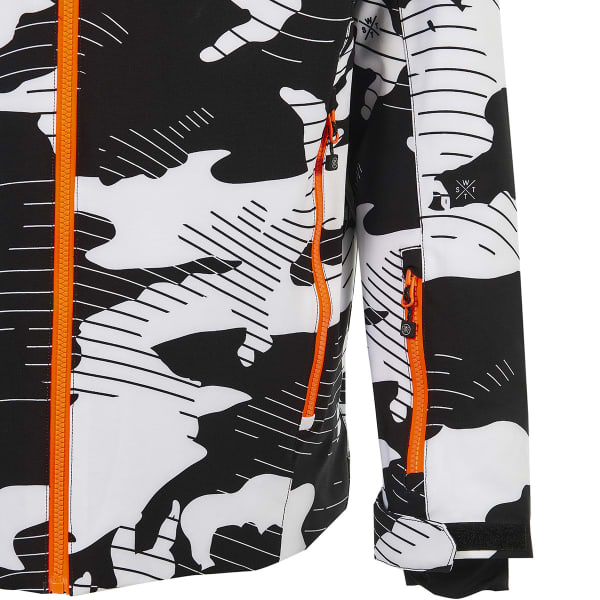 Veste de ski WATTS STORM KAMO WHITE