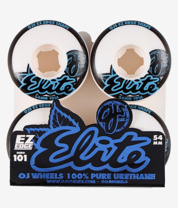 OJ Elite EZ Edge II Rollen (white) 54mm 101A 4er Pack