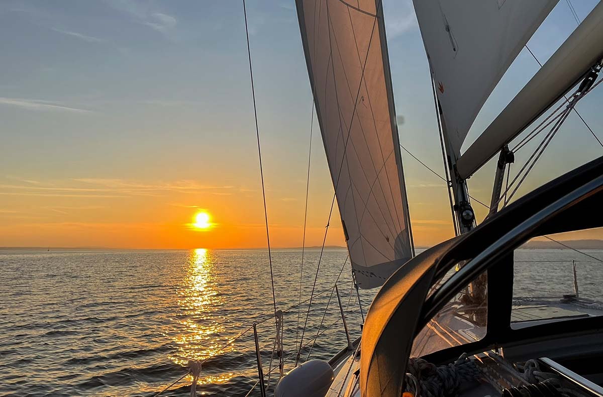 Sunset Sailing für 2 Bodensee