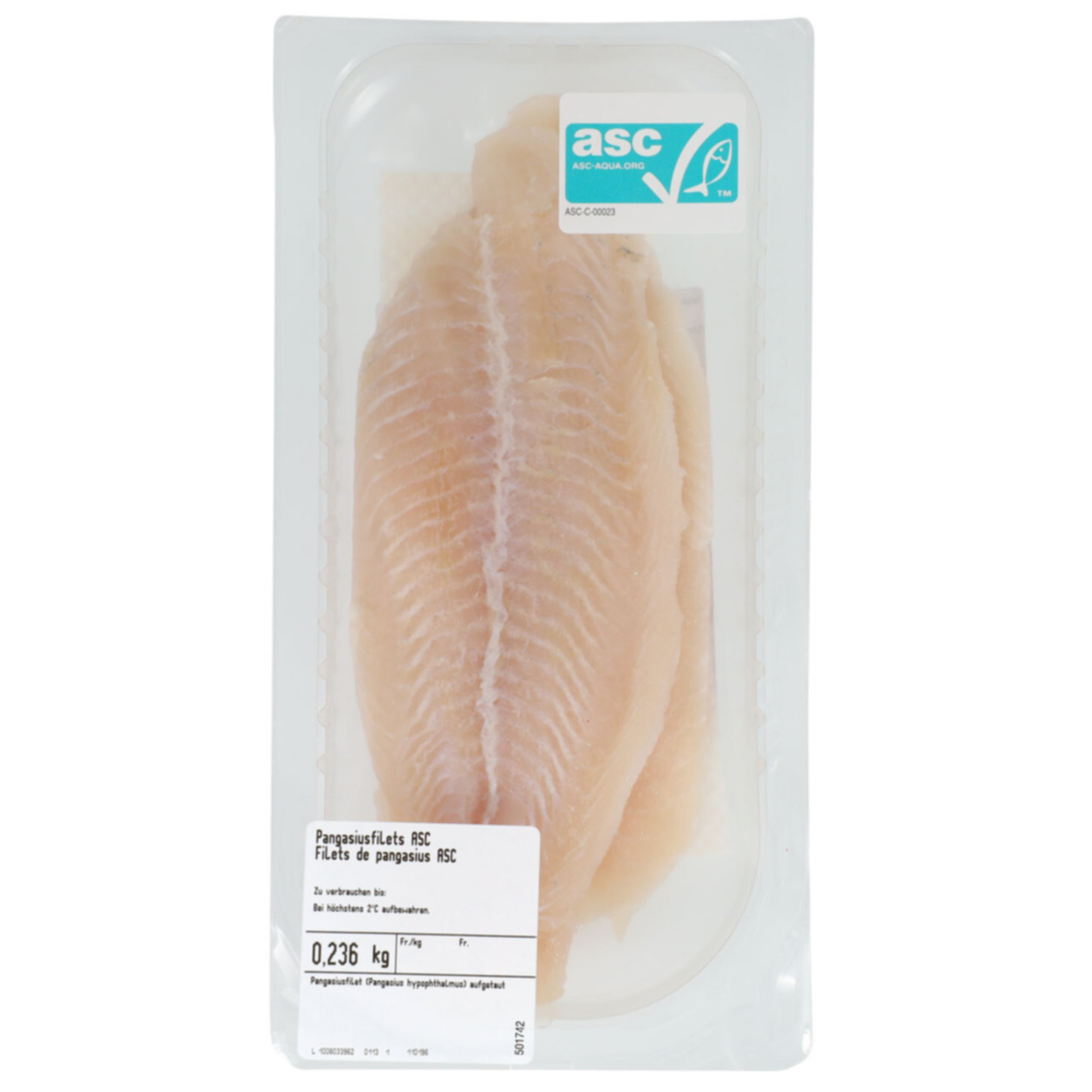 Pangasiusfilet ASC ca. 270g