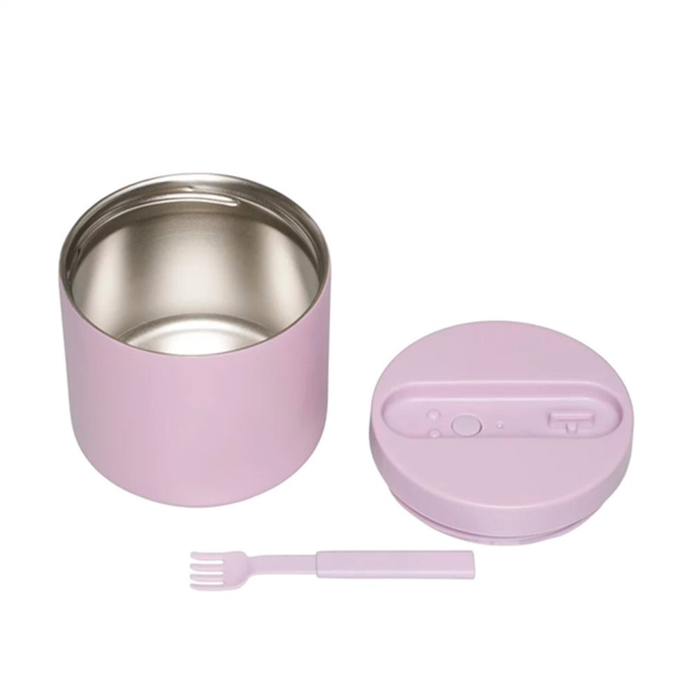 Køb Design Letters Termo Lunch Box Lavender Stor