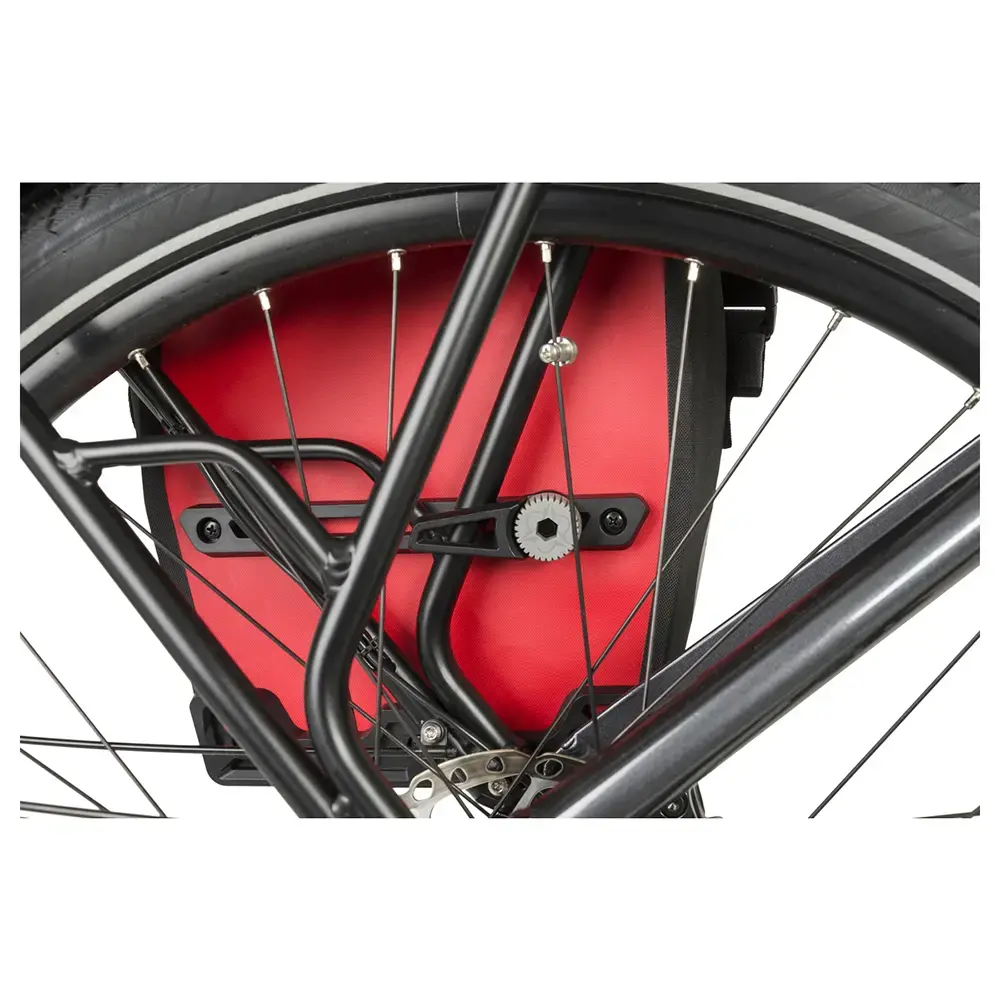 AGU Clean Single Shelter Click'nGo Medium 17L Fietstas Rood
