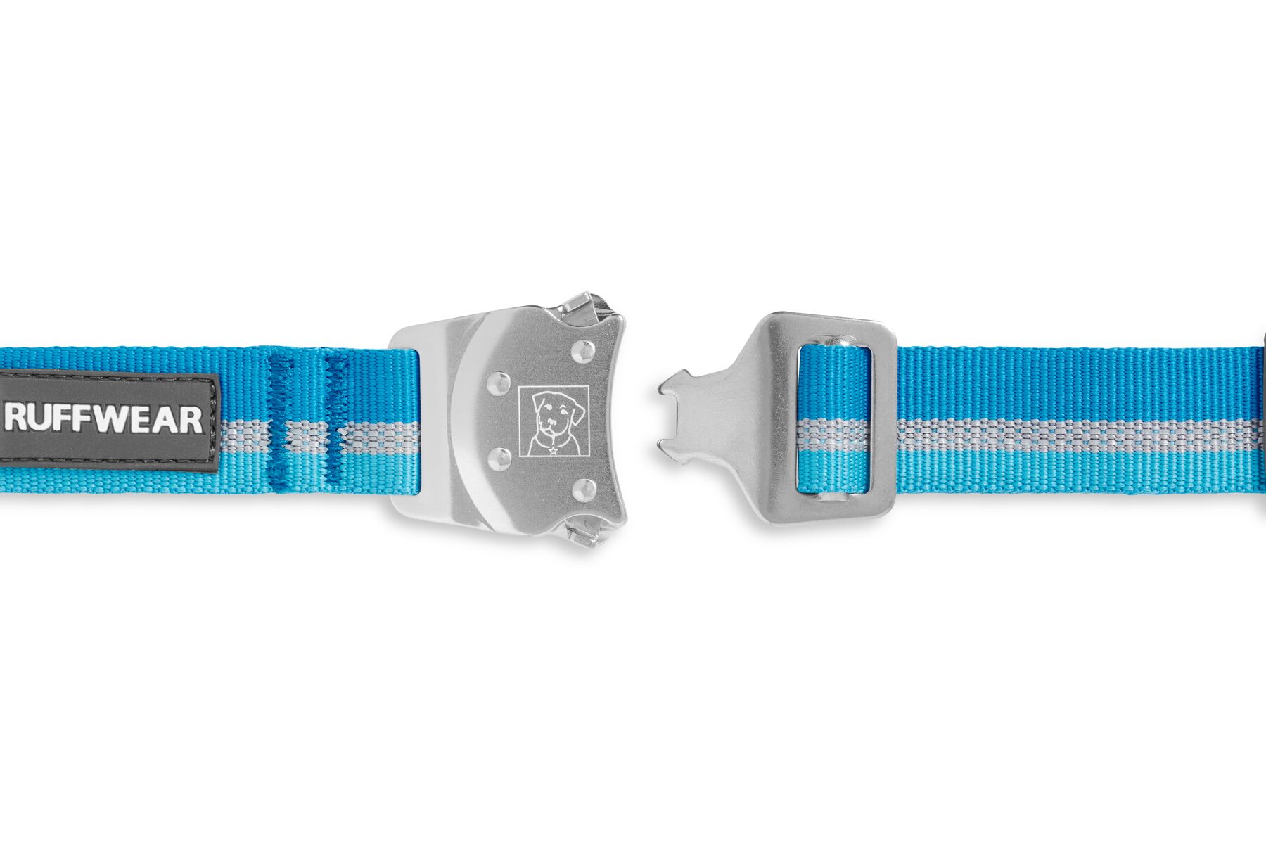 Collier top rope™ avec boucle en métal et sangle solide et comfortable. Couleur: blue dusk (bleu), taille: s (28-36cm)