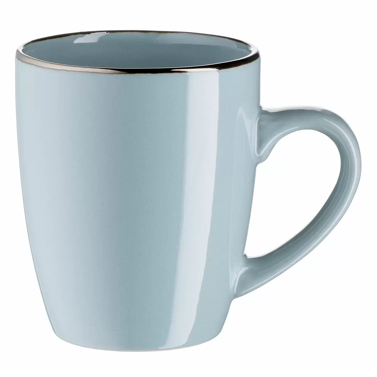 Kaffeebecher METALLIC RIM Blau