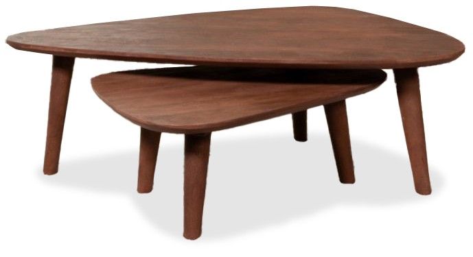 Salontafelset Espresso SE-23.160 Gregg B110 x D64 x H38 cm
