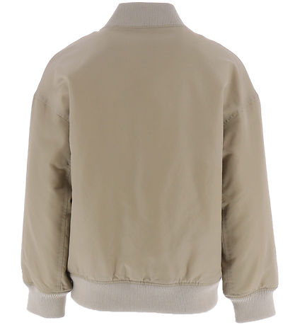 GANT Sommerjacke - Skript-Logo Varsity - Beige Green
