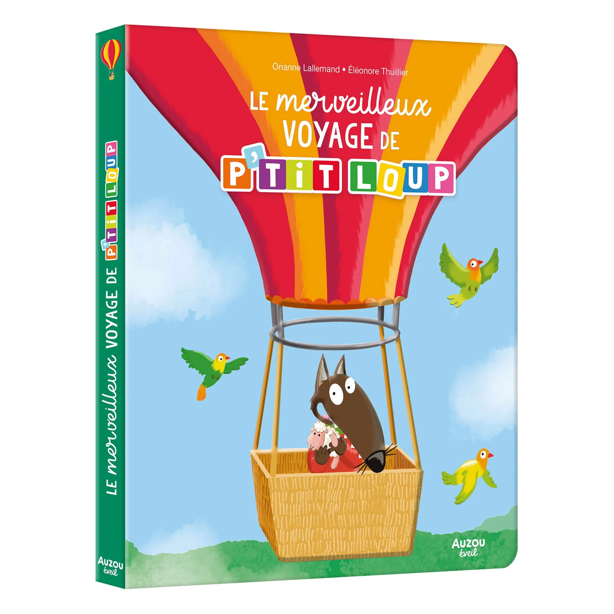 Auzou Le Merveilleux Voyage de P'tit Loup