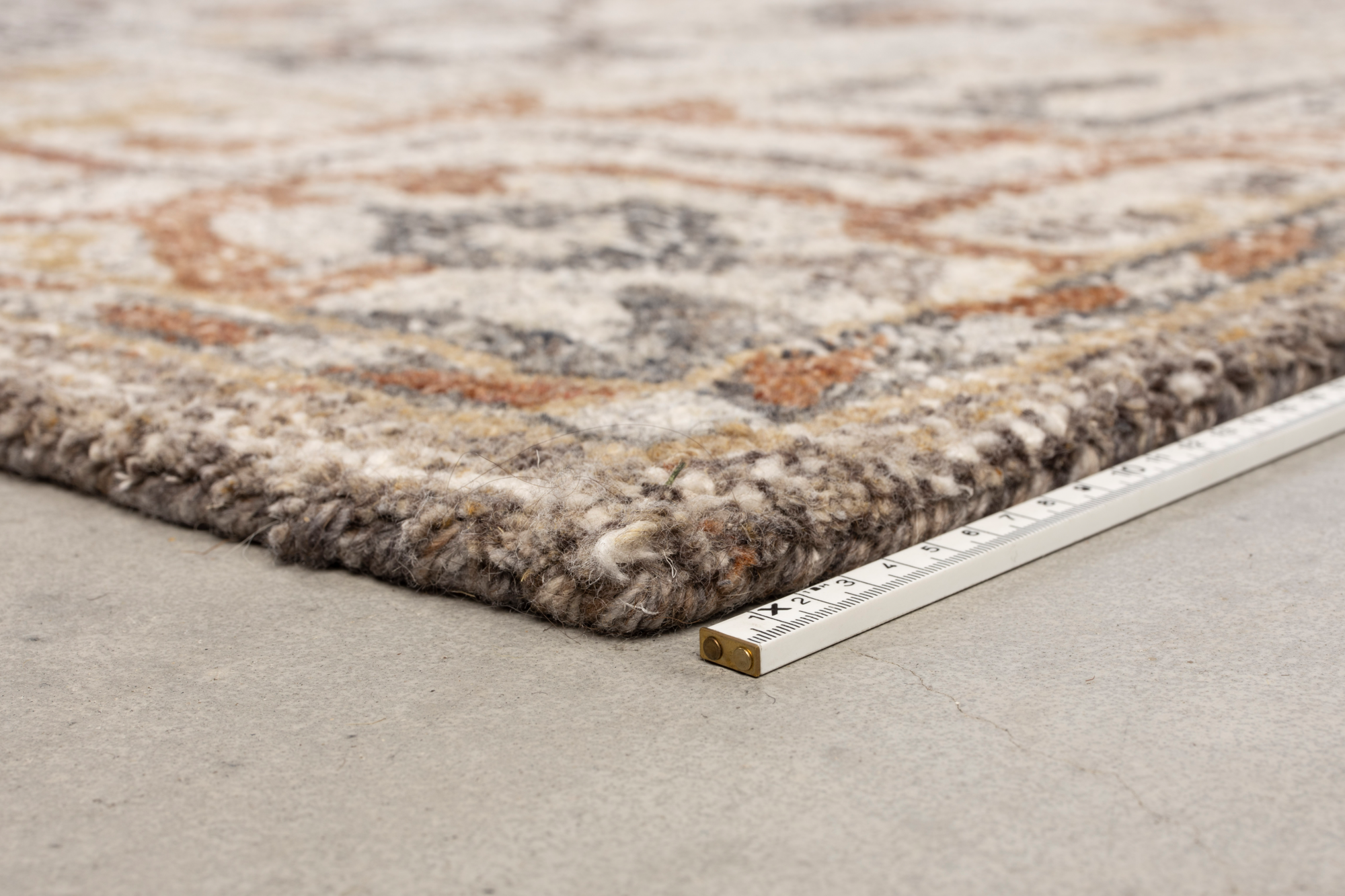 Dutchbone vloerkleed Amori Dutchbone Amori Vloerkleed 160x230 Grijs/Bruin