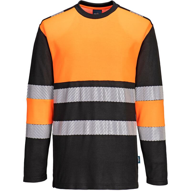 Portwest PW312 PW3 T-Shirt Hi-Vis Classe 1 L/S