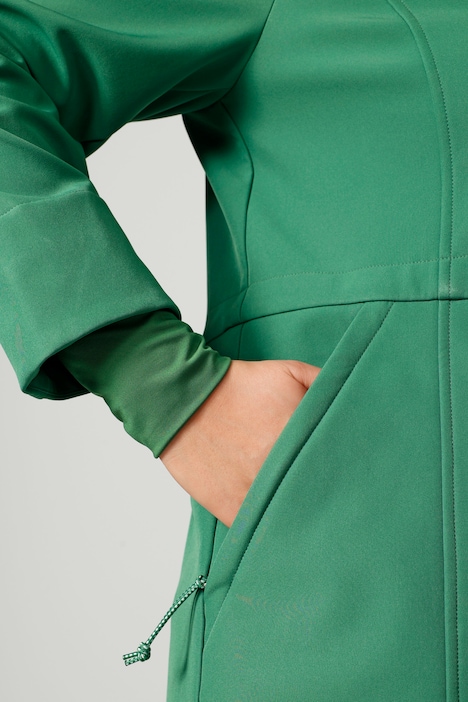 Softshelljacke, 3x-Funktion, Kapuze, Taillen-Tunnelzug, Langarm