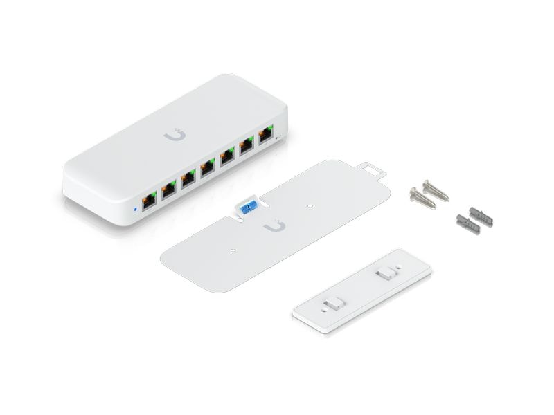 Ubiquiti PoE  Switch USW-ULTRA 7 Port Hochleistungsfähiger und vielseitiger 42W PoE-Switch